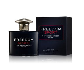 Tualetes ūdens Tommy Hilfiger Freedom Sport edt 50 ml cena un informācija | Vīriešu smaržas | 220.lv