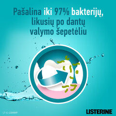 Mutes skalojamais līdzeklis Listerine Coolmint, 250 ml cena un informācija | Zobu pastas, birstes | 220.lv