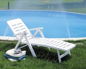 Gulta Progarden Smeraldo, balta cena un informācija | Sauļošanās krēsli | 220.lv