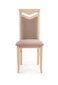 2-vu krēslu komplekts Halmar Citrone, ozola/smilšu krāsas cena un informācija | Virtuves un ēdamistabas krēsli | 220.lv