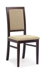 Комплект из 2 стульев Halmar Sylwek I, коричневый / песочный цвет цена и информация | Стулья для кухни и столовой | 220.lv