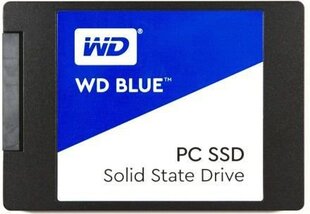 Western Digital WD Blue 500GB SATA 3 (WDS500G1B0A) цена и информация | Внутренние жёсткие диски (HDD, SSD, Hybrid) | 220.lv