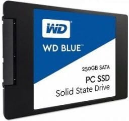 Western Digital Blue 250GB SATA 3 (WDS250G1B0A) цена и информация | Внутренние жёсткие диски (HDD, SSD, Hybrid) | 220.lv