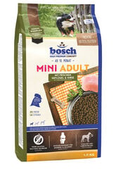 Сухой корм Bosch Petfood Mini Adult Poultry & Millet (High Premium) 1кг цена и информация | Сухой корм для собак | 220.lv