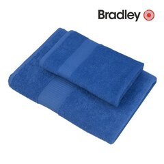 Bradley Frotē dvielis, 70 x 140 cm, zils цена и информация | Полотенца | 220.lv