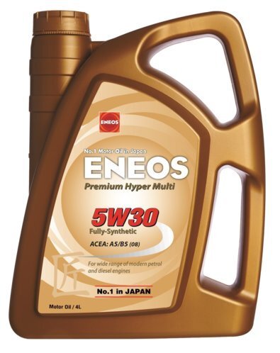 Eļļa ENEOS Premium Hyper Multi 5W30, 4 l цена и информация | Motoreļļas | 220.lv