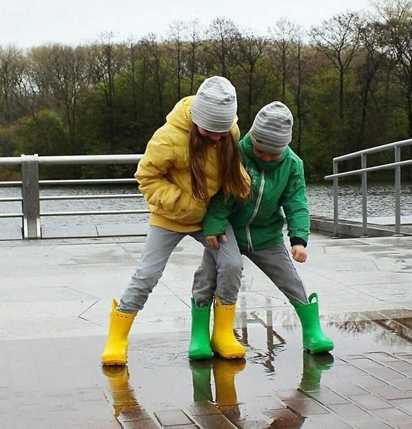 Zābaki Crocs™ Handle It Rain Boots cena un informācija | Gumijas zābaki bērniem | 220.lv