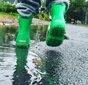 Zābaki Crocs™ Handle It Rain Boots cena un informācija | Gumijas zābaki bērniem | 220.lv