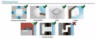 Vannas nosūces ventilators AERAULIQA QD100 cena un informācija | Aerauliqa Mājai un remontam | 220.lv