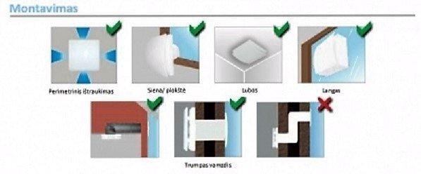 Nosūces ventilators AERAULIQA QD150 cena un informācija | Ventilatori vannas istabai | 220.lv