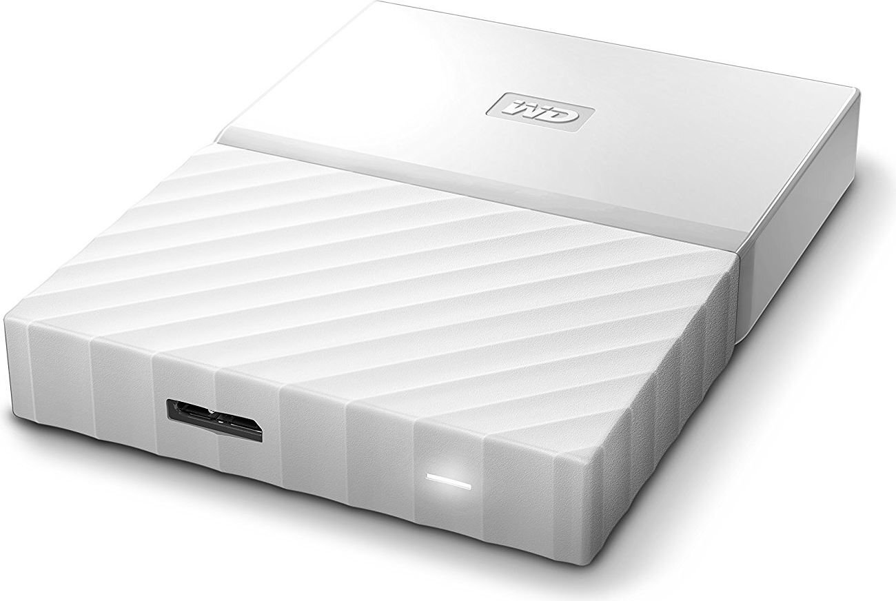 WD My Passport 2.5" 4TB USB 3.0 White cena un informācija | Ārējie cietie diski | 220.lv