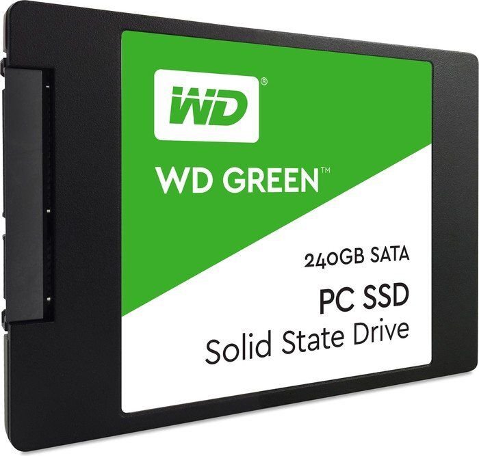 Western Digital Green 240GB SATA3 (WDS240G1G0A) cena un informācija | Iekšējie cietie diski (HDD, SSD, Hybrid) | 220.lv