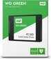 Western Digital Green 240GB SATA3 (WDS240G1G0A) цена и информация | Iekšējie cietie diski (HDD, SSD, Hybrid) | 220.lv