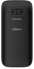 Maxcom MM428BB, ENG, Black cena un informācija | Mobilie telefoni | 220.lv