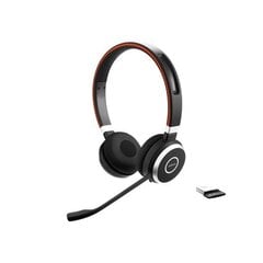 Jabra Evolve 65 MS Duo Black цена и информация | Наушники | 220.lv