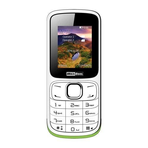 Maxcom MM129 Dual White цена и информация | Mobilie telefoni | 220.lv