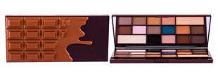 Палетка теней Makeup Revolution London I Heart Chocolate Salted Caramel 22 г цена и информация | Тушь, средства для роста ресниц, тени для век, карандаши для глаз | 220.lv