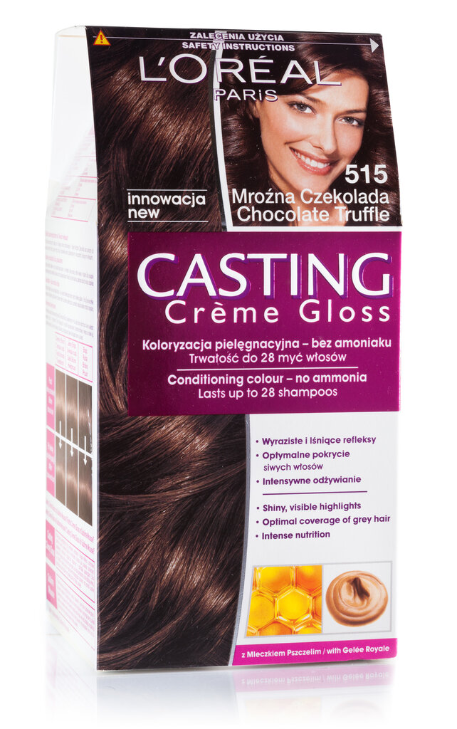 CASTING CRÈME GLOSS kopjoša daļēji noturīga matu krāsa, 515 cena un informācija | Matu krāsas | 220.lv