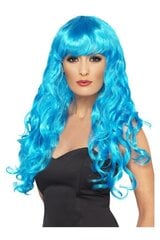 Голубой парик цена и информация | Карнавальные костюмы, парики и маски | 220.lv
