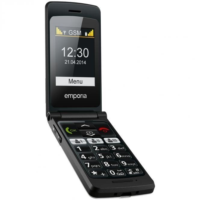 Emporia Flip Basic F220, Red cena un informācija | Mobilie telefoni | 220.lv