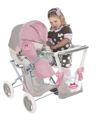 BAMBOLINA Boutique, коляска для кукол с сумкой, средняя, BD1608 цена и информация | Игрушки для девочек | 220.lv