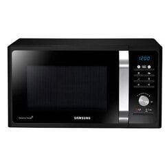 Samsung MS23F301TAK/BA mikroviļņu krāsns, 23 L, melna/nerūsējošā tērauda krāsa цена и информация | Микроволновые печи | 220.lv