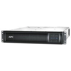 APC Smart UPS 3000VA LCD RM 2U 230V with Network Card cena un informācija | UPS- Nepārtrauktās barošanas bloki | 220.lv