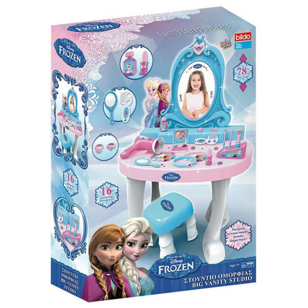 Kosmētikas galdiņš Frozen (Ledus Sirds), 78 cm cena un informācija | Rotaļlietas meitenēm | 220.lv