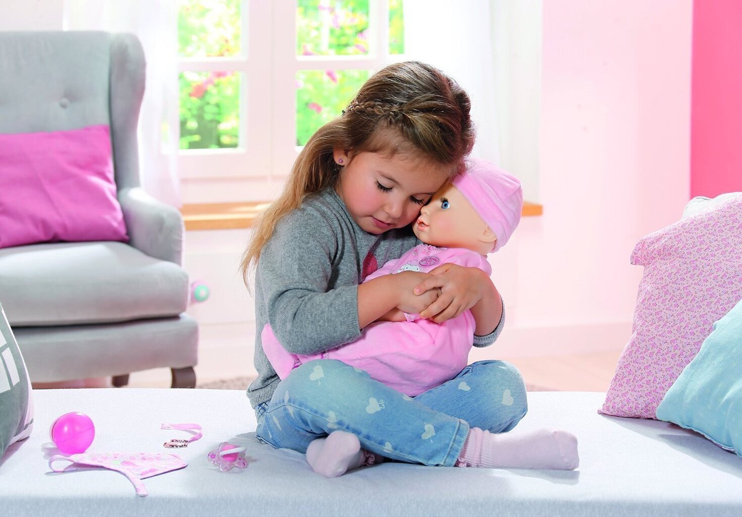Interaktīva lelle Baby Annabell Zapf Creation 794401 цена и информация | Rotaļlietas meitenēm | 220.lv