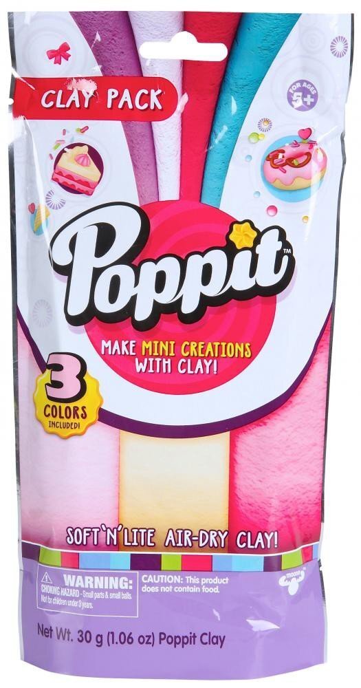 Plastilīna komplekts Shopkins Poppit, 1 gab.​ cena un informācija | Attīstošās rotaļlietas | 220.lv