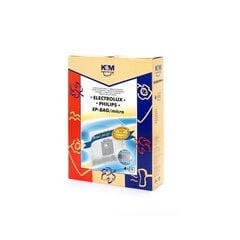 K&M Group Мешки для пылесоса Electrolux / Philips KM-EP-BAG (4шт.) цена и информация | Аксессуары для пылесосов | 220.lv