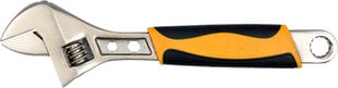 Разводной ключ с пластиковой рукояткой VOREL, 300 мм цена и информация | Механические инструменты | 220.lv