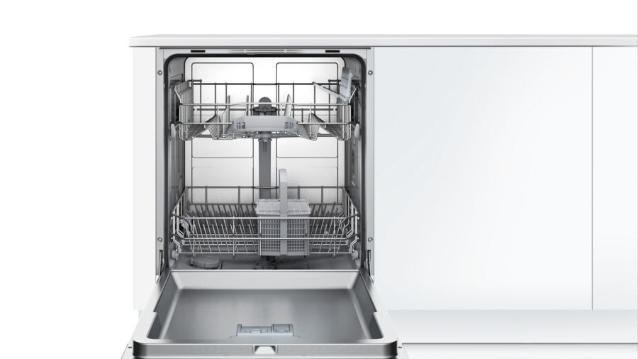 Iebūvējama trauku mazgājamā mašīna, Bosch SMV25AX00E, 60 cm 12 kompl. cena un informācija | Trauku mazgājamās mašīnas | 220.lv