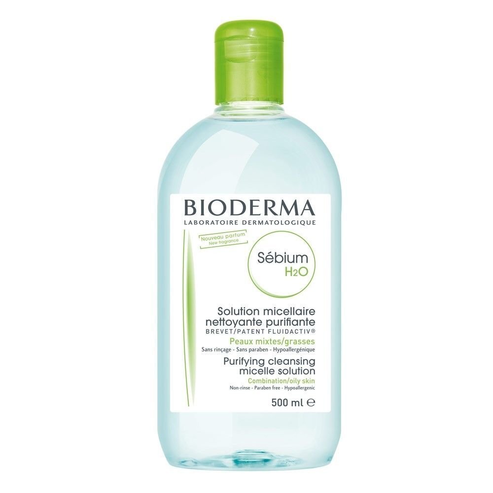 Attīrošs micelārais ūdens Bioderma Sebium H2O, 500 ml цена и информация | Sejas ādas kopšana | 220.lv