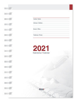 Внутренний блок-дополнение для календаря Timer Spirex Day 2021 год, A5, 2417350000 цена и информация | Календари, ежедневники | 220.lv