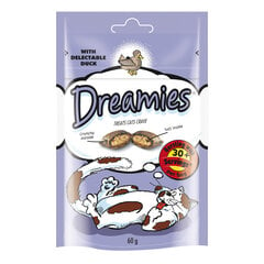 Dreamies kaķiem, ar pīli, 6x60 g цена и информация | Лакомства для кошек | 220.lv