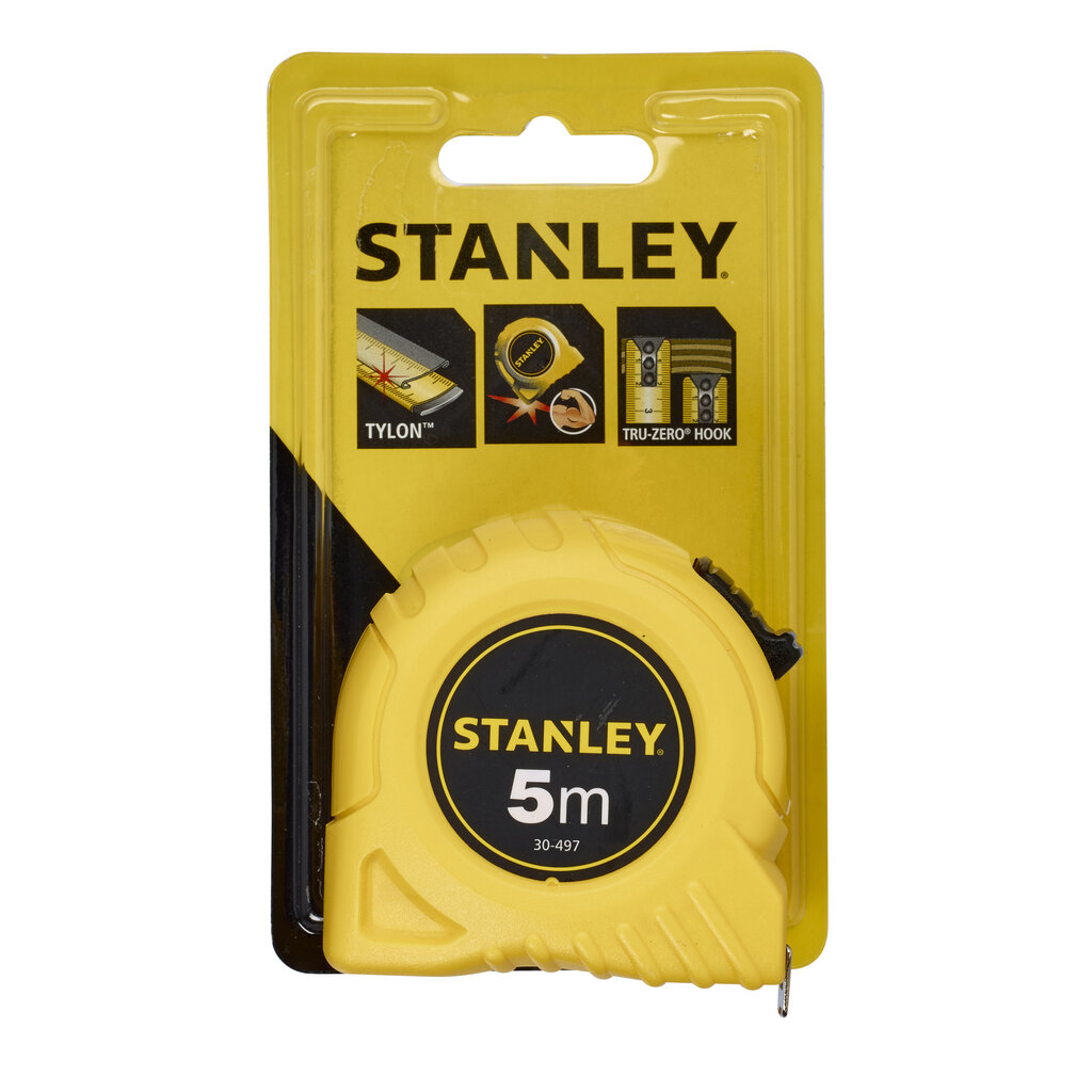 Mērlente STANLEY 0-30-497, 5 m cena un informācija | Rokas instrumenti | 220.lv