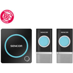 Беспроводной дверной звонок  Sencor SWD 112 питается от сети цена и информация | Дверные звонки, глазки | 220.lv