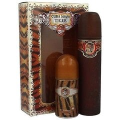 Комплект Cuba Tiger: edp 100 мл + дезодорант 50 мл цена и информация | Женские духи Lovely Me, 50 мл | 220.lv