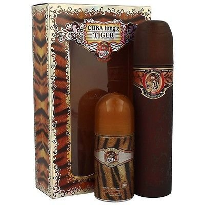 Komplekts Cuba Tiger: edp 100 ml + dezodorants 50 ml cena un informācija | Sieviešu smaržas | 220.lv