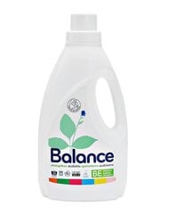 Ekoloģisks mazgāšanas līdzeklis BALANCE, krāsainiem audumiem, 1,5 l cena un informācija | Mazgāšanas līdzekļi | 220.lv