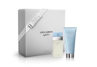 Набор Dolce & Gabbana Light Blue для женщин: EDT 100 мл + лосьон для тела 50 мл + EDT 10 мл цена и информация | Женские духи | 220.lv