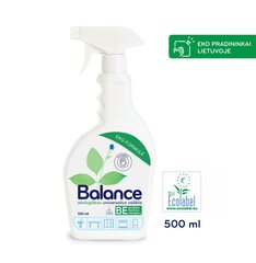 Ekoloģisks tīrīšanas līdzeklis BALANCE, virsmām, universāls, 500 ml cena un informācija | Tīrīšanas līdzekļi | 220.lv
