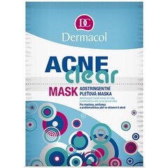 Sejas maska Dermacol AcneClear 16 g cena un informācija | Sejas maskas, acu maskas | 220.lv