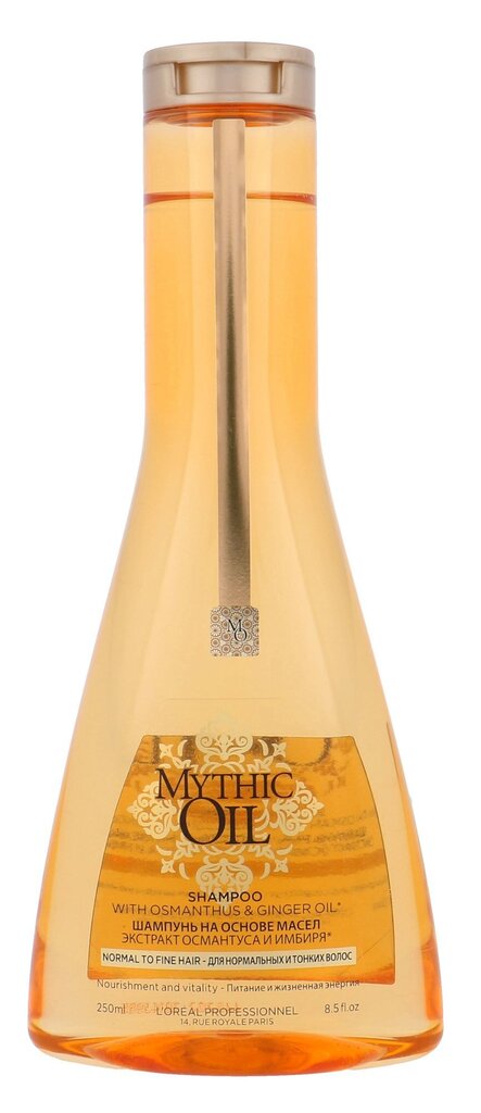 Barojošs šampūns L'Oreal Professionnel Mythic Oil Argan Oil & Mirra 250 ml cena un informācija | Šampūni | 220.lv