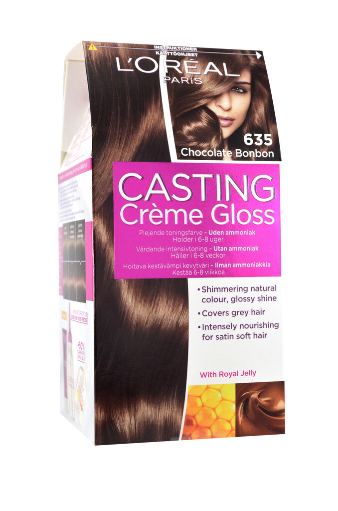 CASTING CRÈME GLOSS kopjoša daļēji noturīga matu krāsa, 635 cena un informācija | Matu krāsas | 220.lv