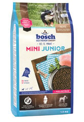 Sausa barība Bosch Petfood Mini Junior (High Premium) 1kg cena un informācija | Sausā barība suņiem | 220.lv