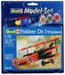 Revell modeļa komplekts Fokker DR.1 1:72 cena un informācija | Rotaļlietas zēniem | 220.lv