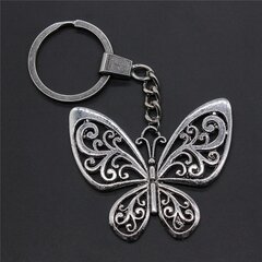 Creative Butterfly Keychain Auto atslēgu piekariņš Bag Kulons Dāvana cena un informācija | Aplikācijas, rotājumi, uzlīmes | 220.lv