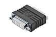 ASSMANN DVI-I DualLink Adapter DVI-I (24+5) F (jack)/DVI-I (24+5) F (jack) black цена и информация | Adapteri un USB centrmezgli | 220.lv